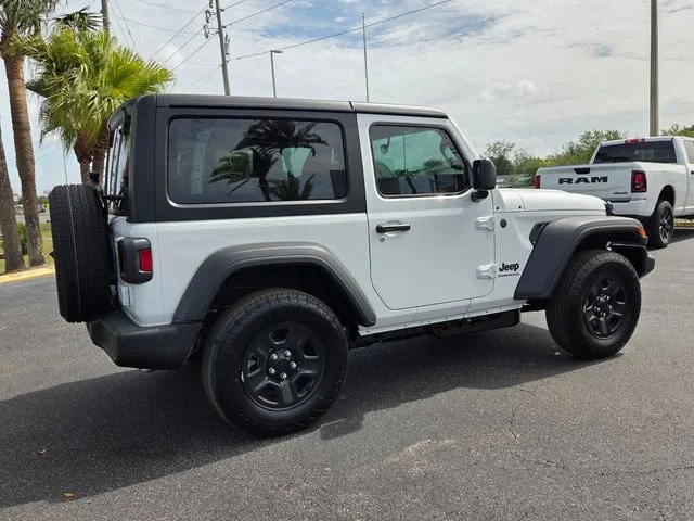 New 2026 Bright White Clear-Coat Exterior Paint Jeep Sport image 7