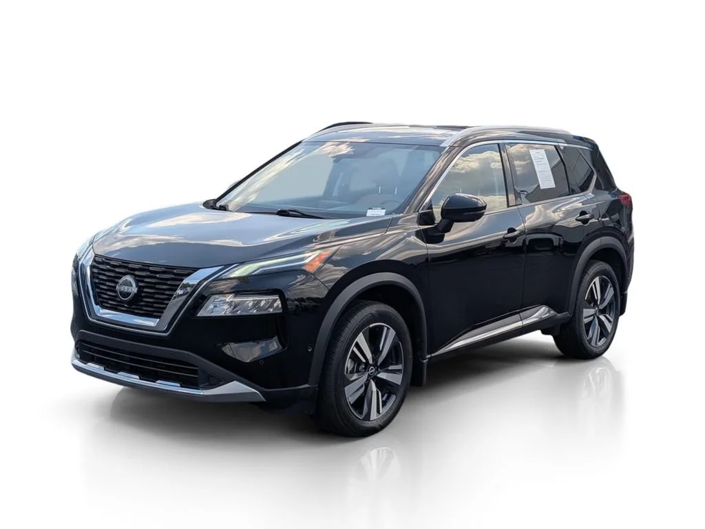 Used 2023 Super Black Nissan Platinum image 1