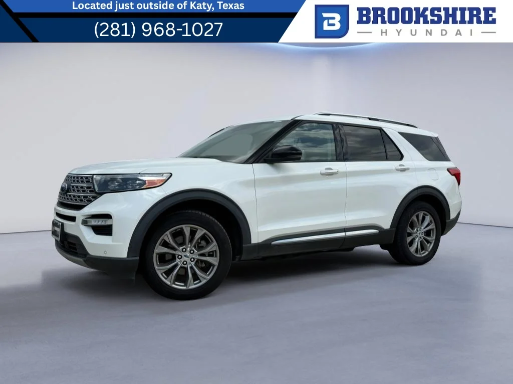 Used 2022 Star White Metallic Tri-Coat Ford Limited image 1