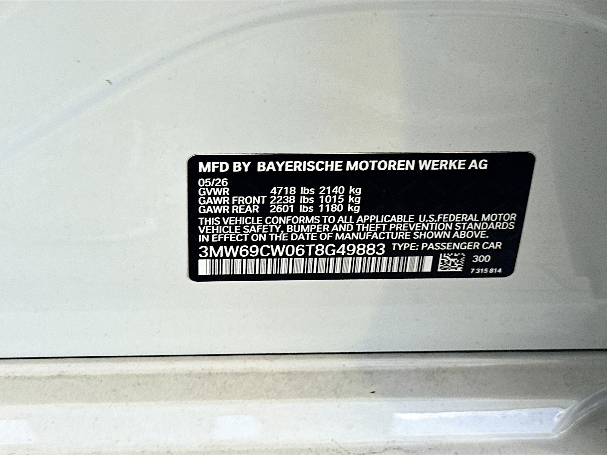 New 2026 Alpine White BMW 330i NA image 24