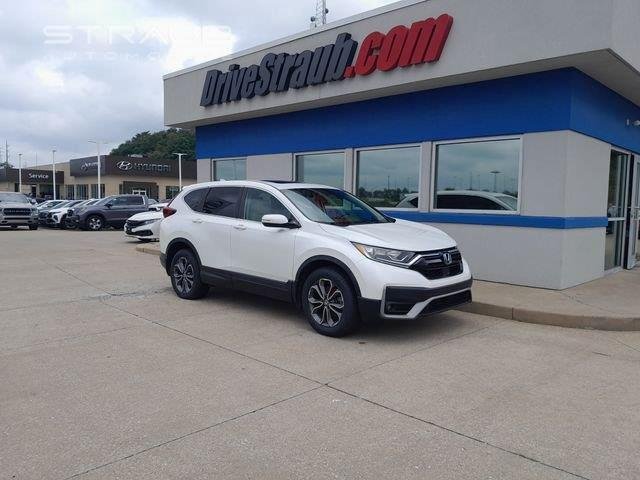 Used 2022 Platinum White Pearl Honda EX-L image 2