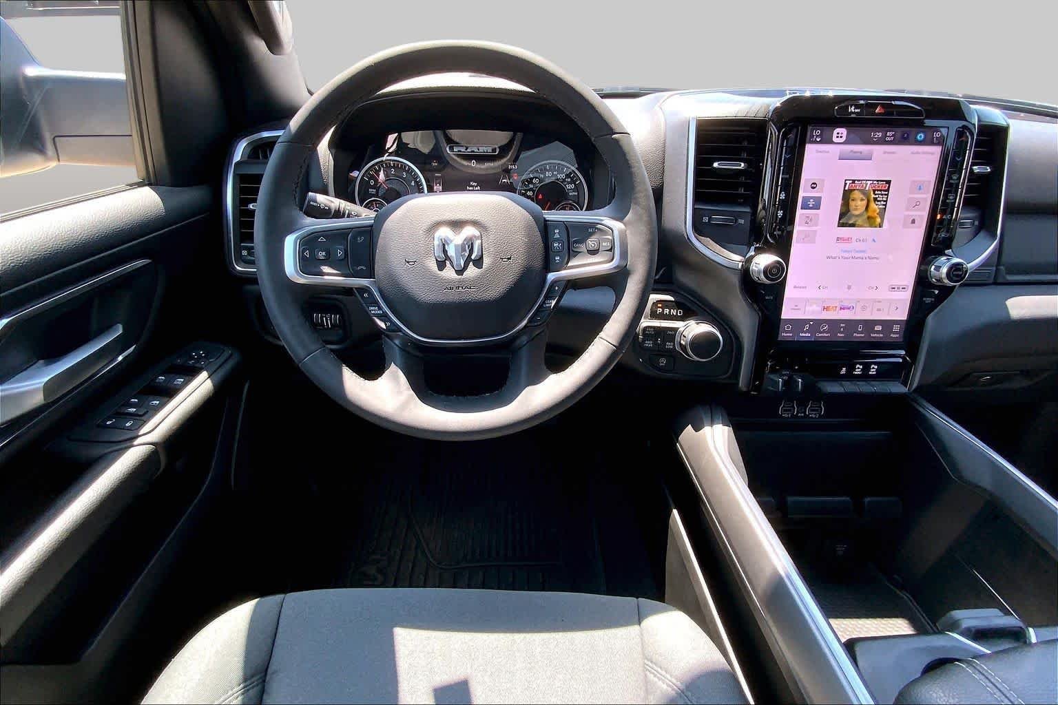 Used 2025 Bright White Clearcoat Ram Big Horn image 6