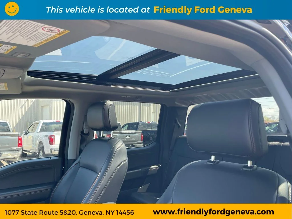 Used 2025 Agate Black Metallic Ford Lariat image 33