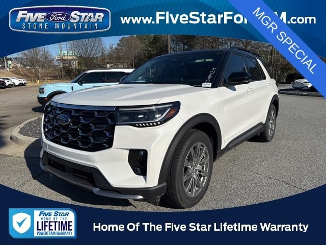 New 2026 Star White Metallic Tri-Coat Ford Platinum image 5