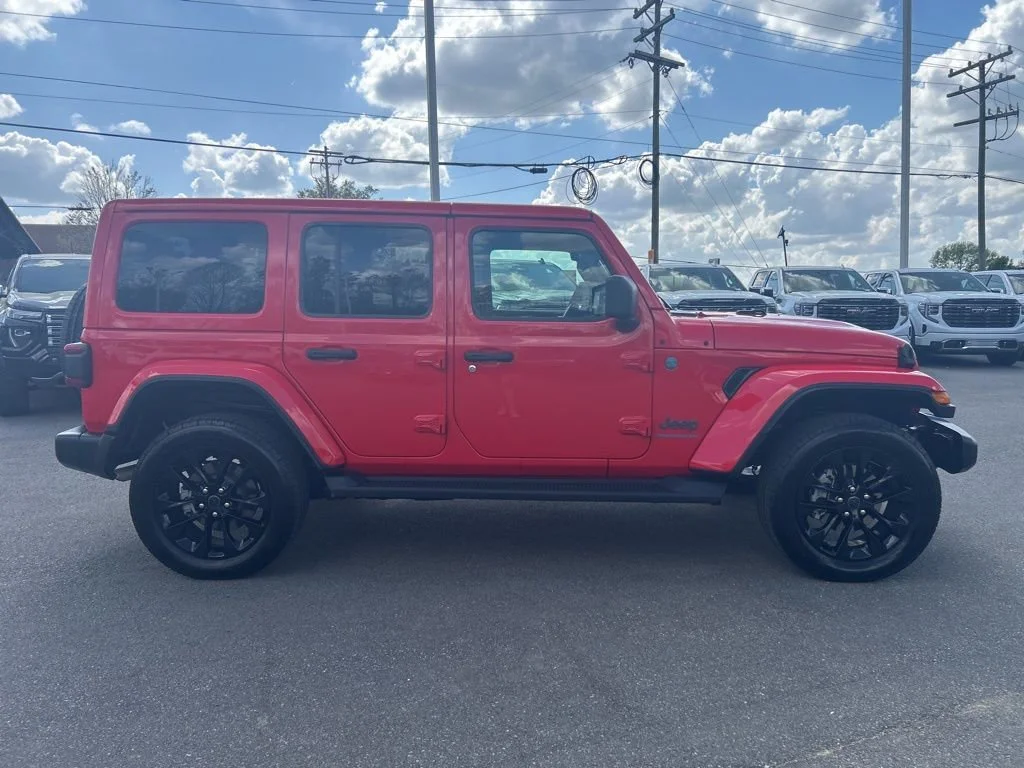 Used 2025 Red Jeep Sahara image 6