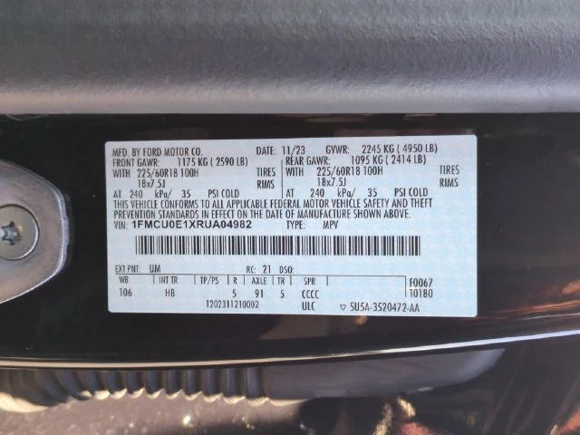 Used 2024 Black Ford Base image 36