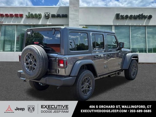 New 2026 Granite Crystal Metallic Clearcoat Jeep Sport S image 4