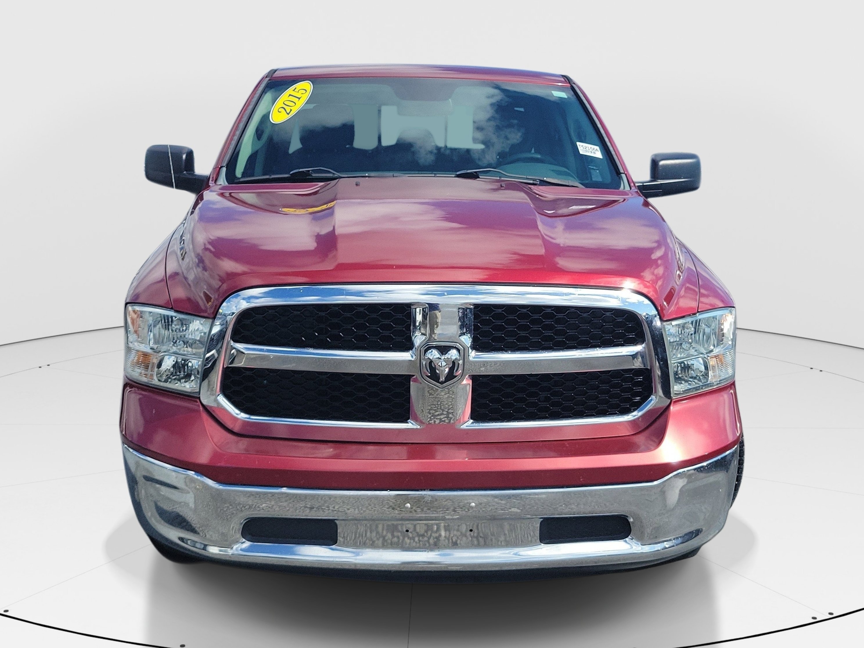 Used 2015 Deep Cherry Red Crystal Pearlcoat Ram SLT image 2