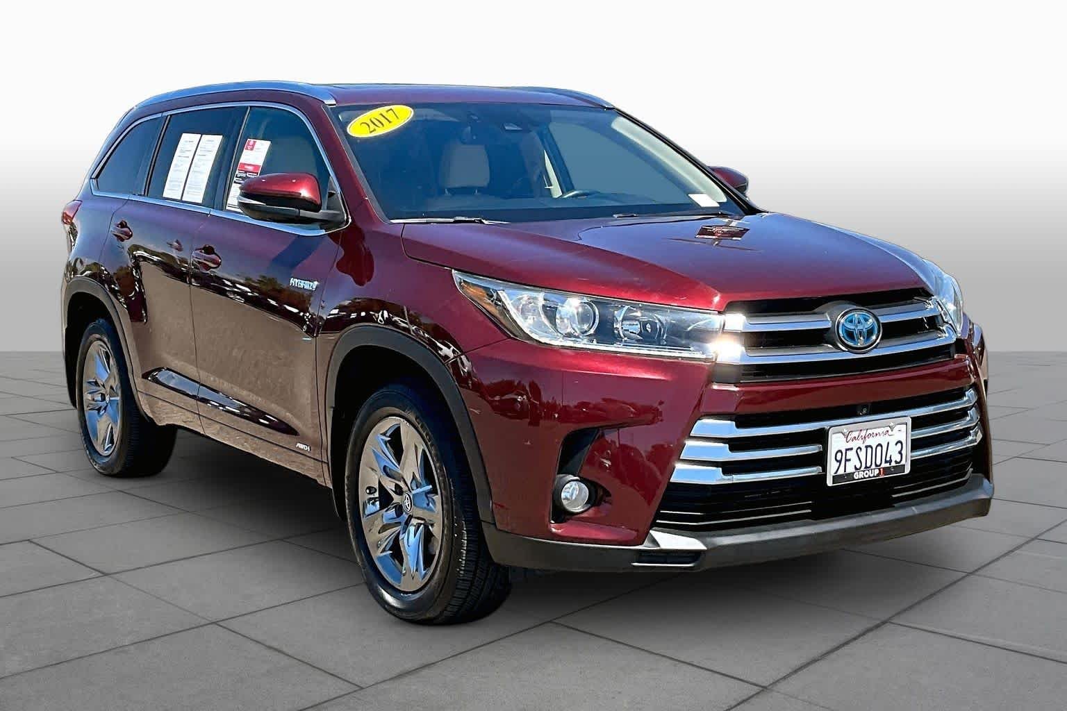 Used 2017 Ooh La La Rouge Mica Toyota Hybrid Limited Platinum image 2