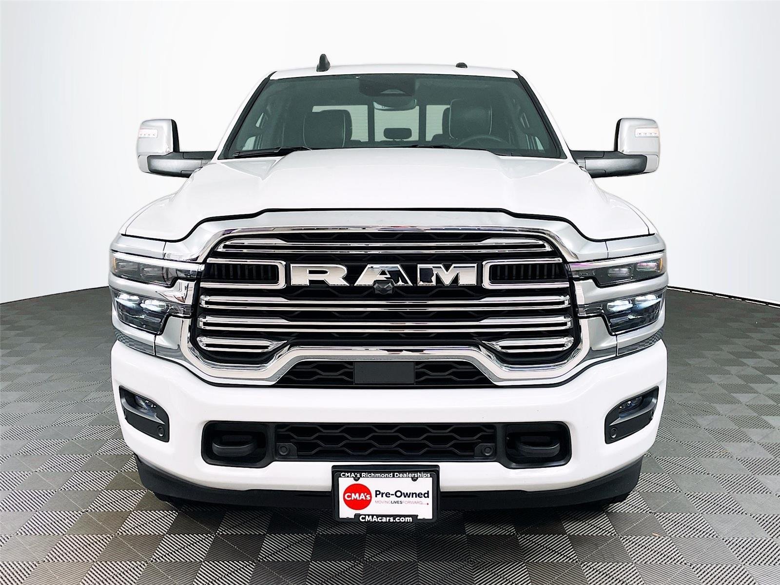 Used 2026 Bright White Clearcoat Ram Laramie image 2