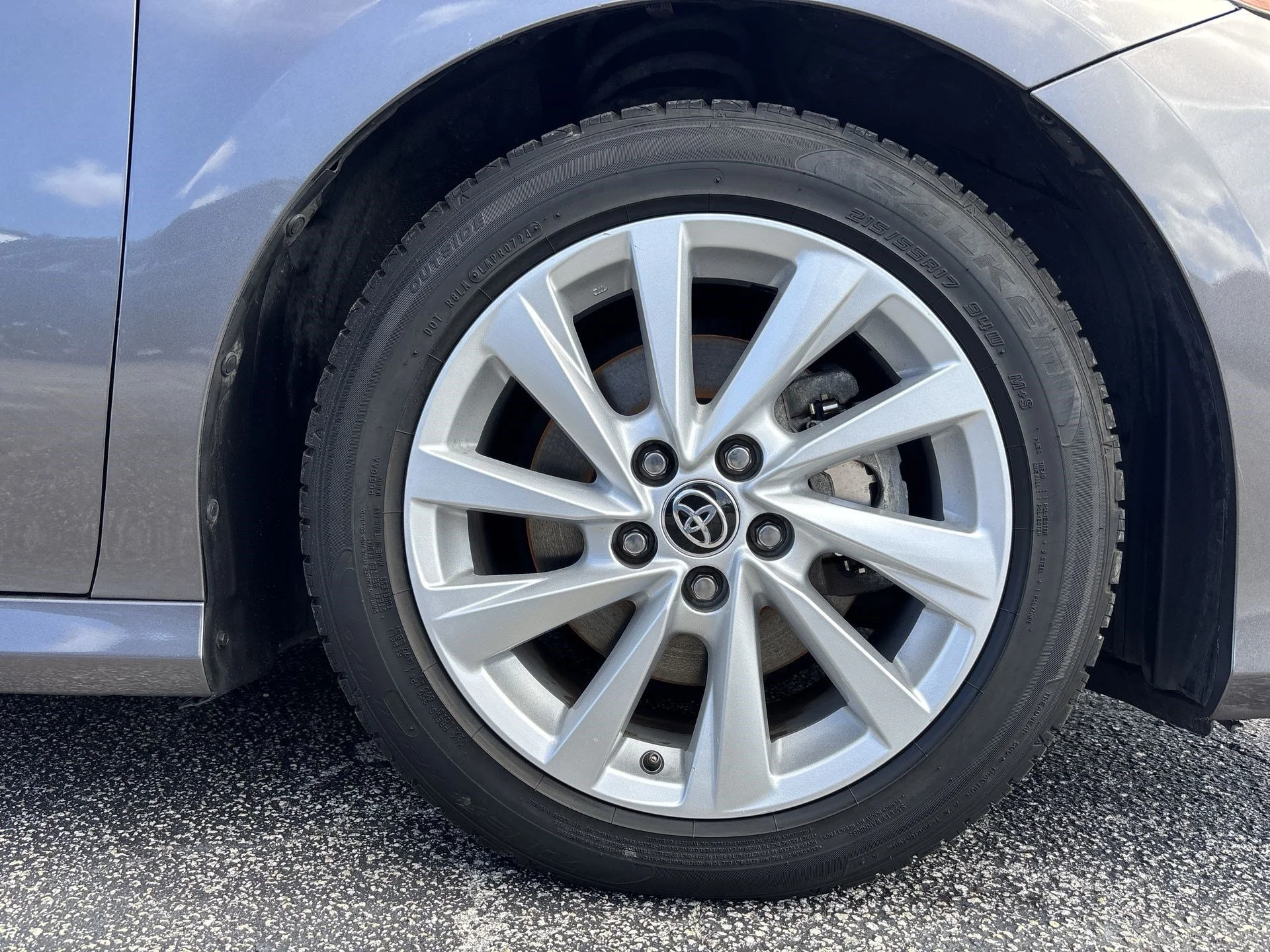Used 2022 Predawn Gray Mica Toyota LE image 18
