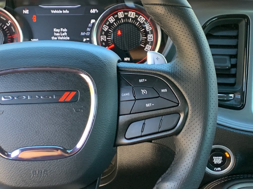 Used 2023 Pitch Black Clearcoat Dodge R/T Scat Pack Widebody image 28