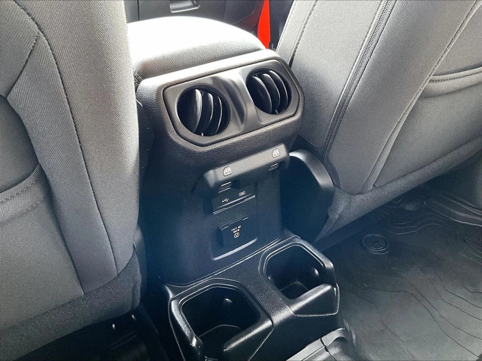 Used 2018 Orange Jeep Unlimited Sahara image 34