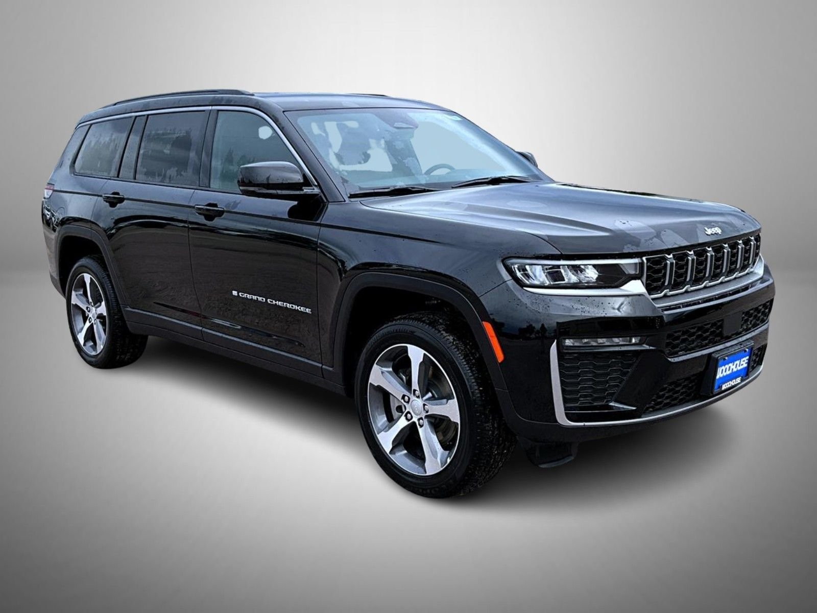 New 2026 Diamond Black Crystal Pearlcoat Jeep Limited image 3