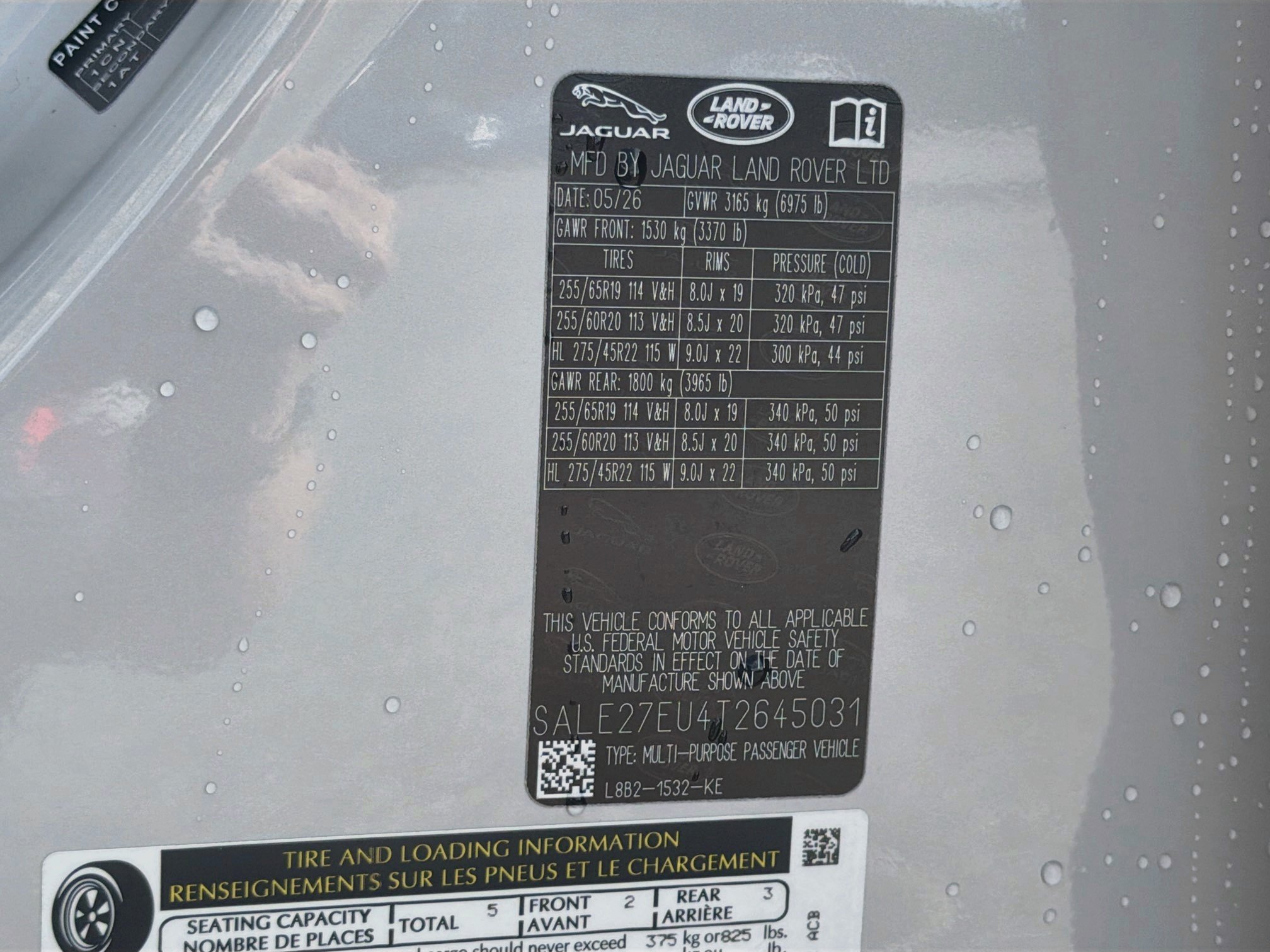 New 2026 Borasco Grey Land Rover X-Dynamic SE image 43