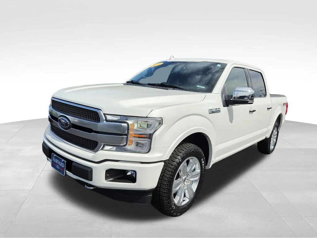 Certified Used 2020 White Metallic Ford Platinum image 3
