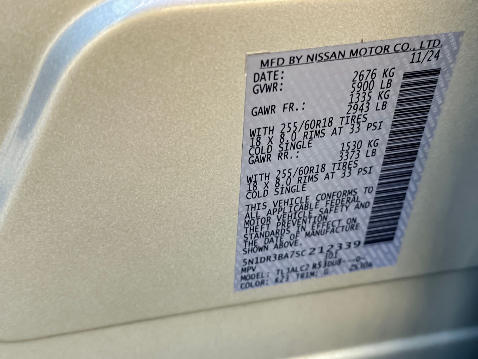 Used 2025 Silver Nissan SV image 29