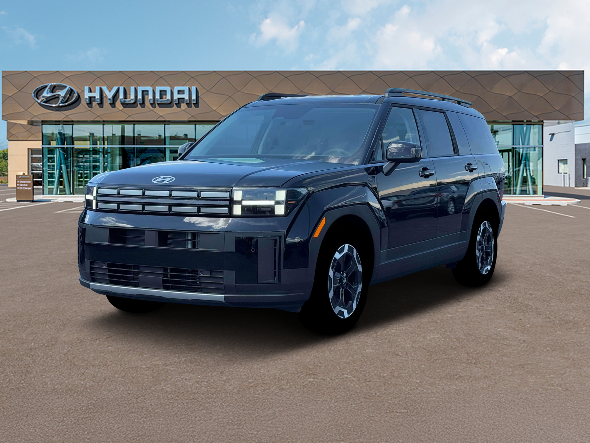 New 2026 Black Hyundai SEL FWD image 1
