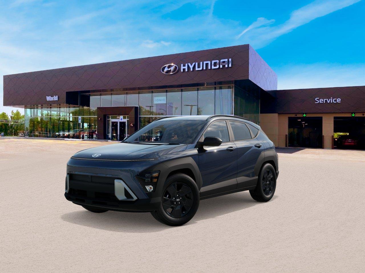 New 2027 Denim Blue Pearl Hyundai SEL Sport FWD image 1