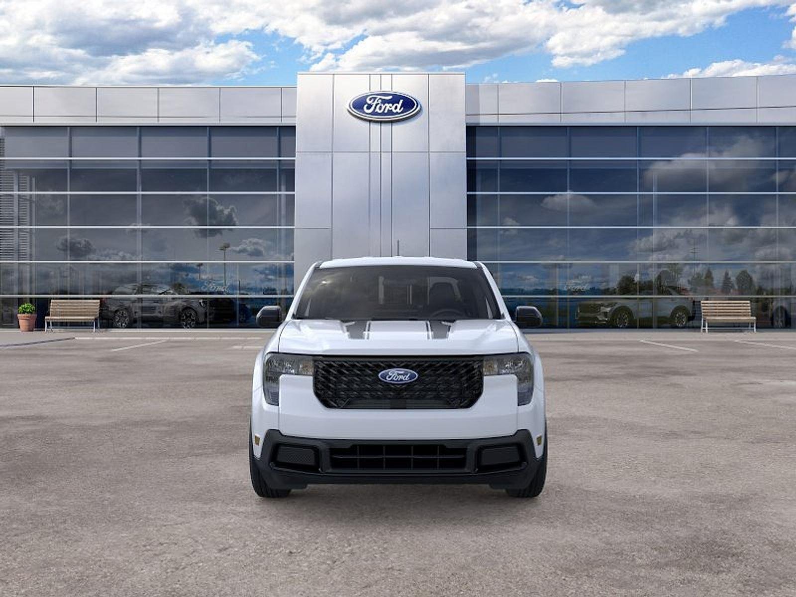 New 2026 Space White Metallic Ford XLT image 6