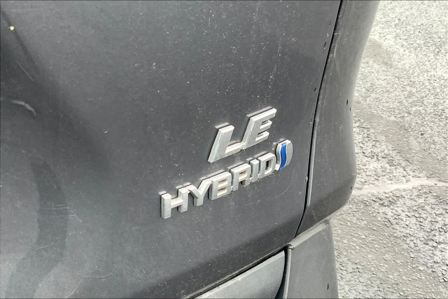 Used 2019 Magnetic Gray Metallic Toyota Hybrid LE image 9