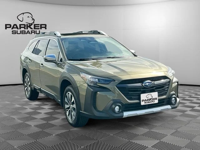 Used 2025 Autumn Green Metallic/Crystal Black Silica Subaru Touring image 7
