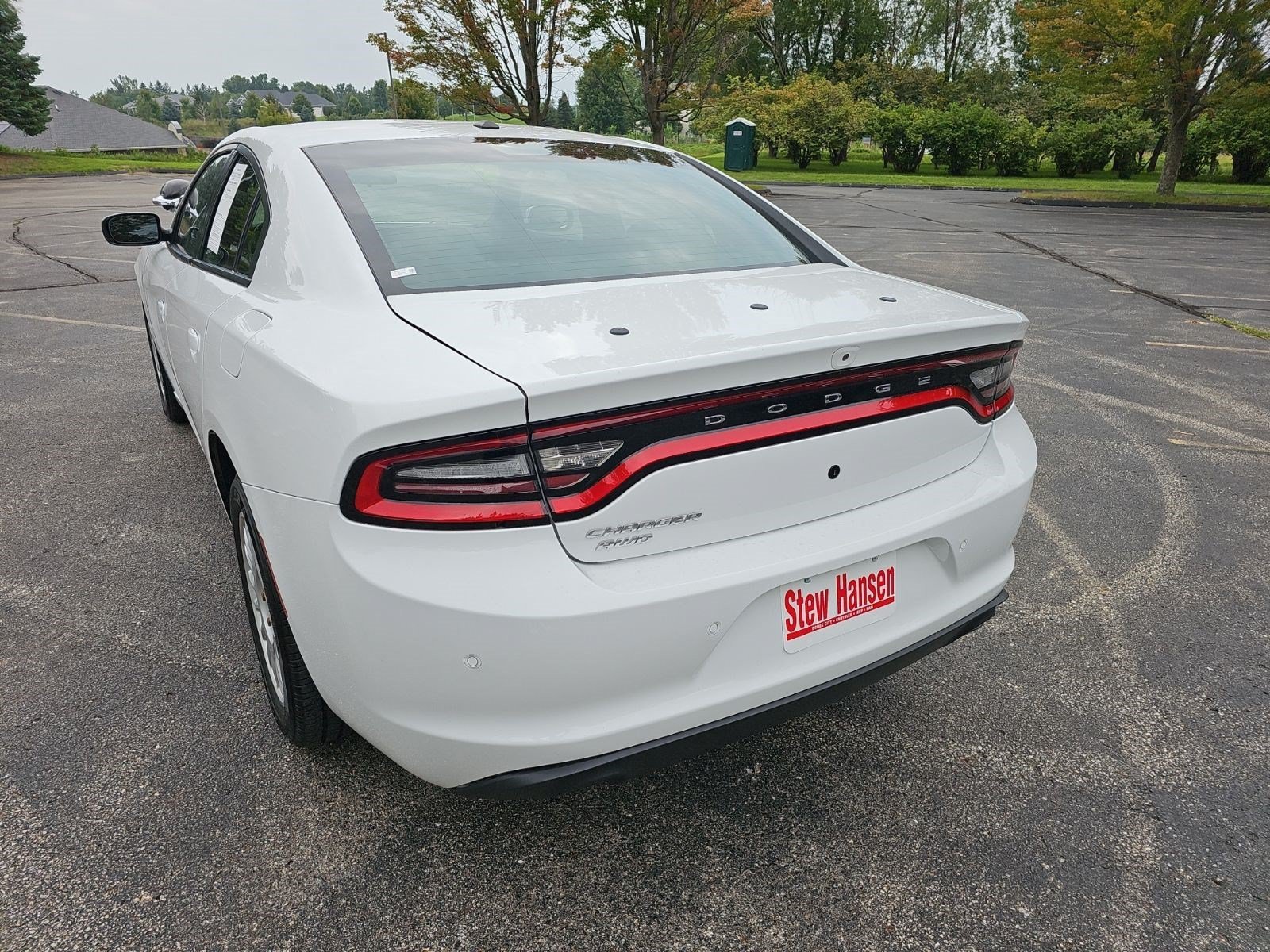 Used 2021 White Knuckle Clearcoat Dodge Police image 3
