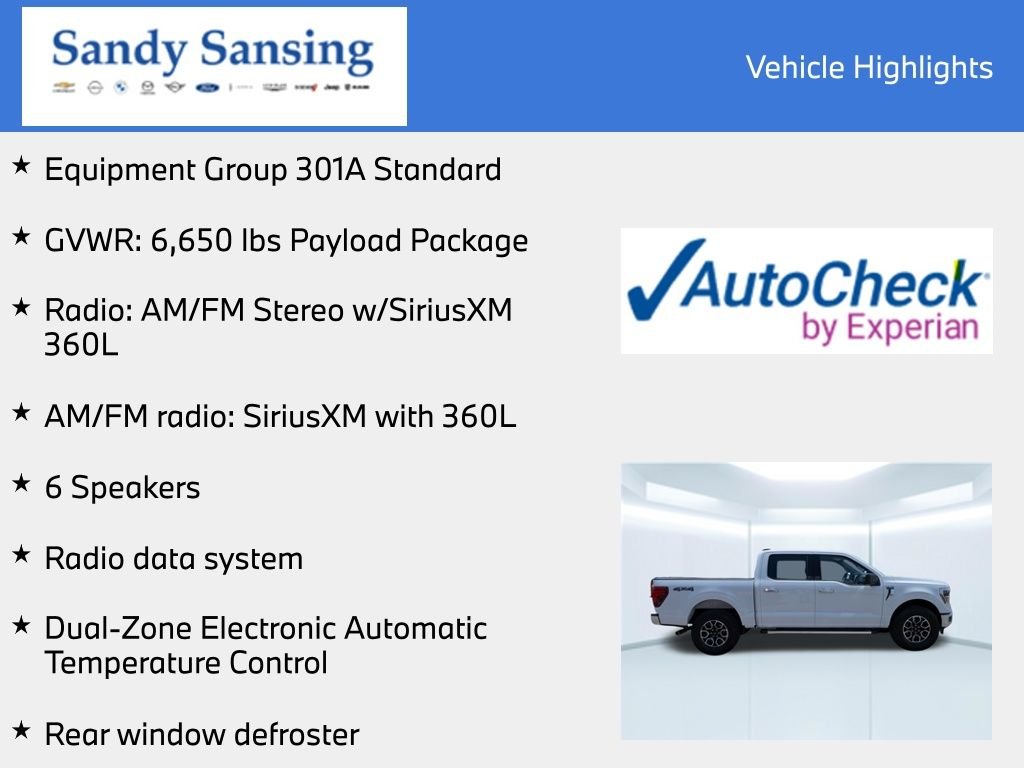 Used 2025 White Ford XLT image 7