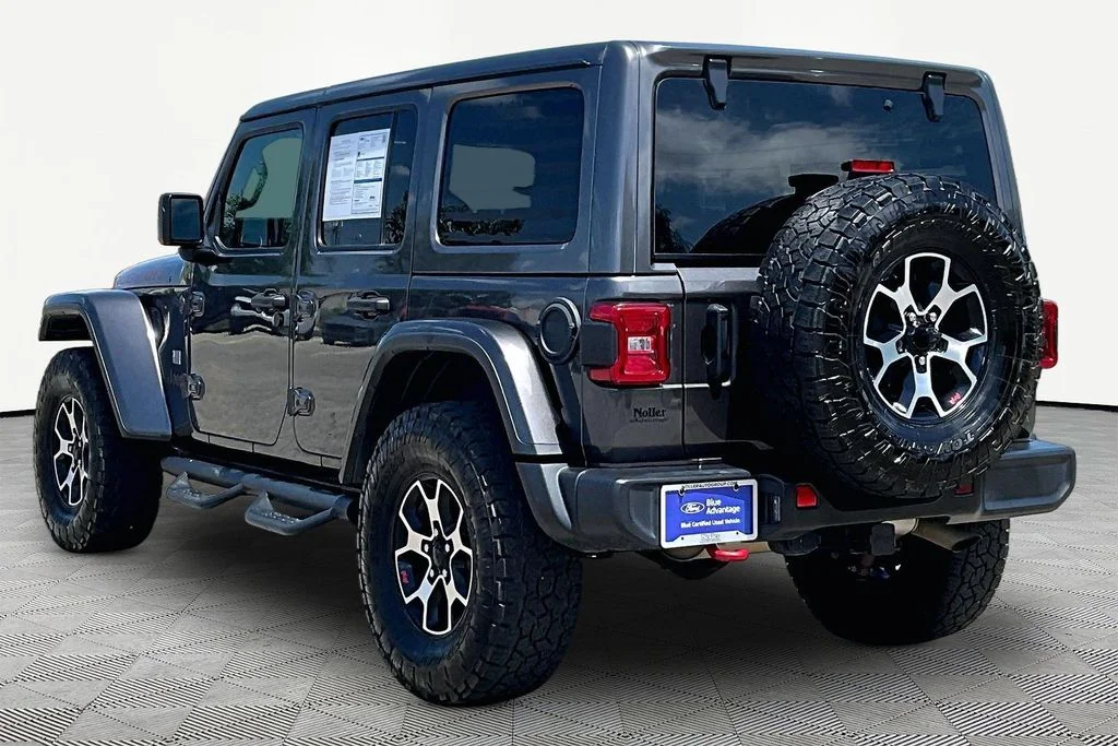 Certified Used 2021 Granite Crystal Clearcoat Metallic Jeep Unlimited Rubicon image 13