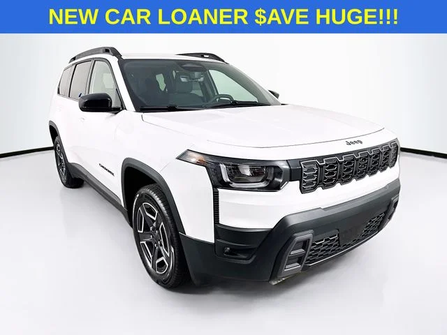 New 2026 Bright White Clear-Coat Exterior Paint Jeep  image 1