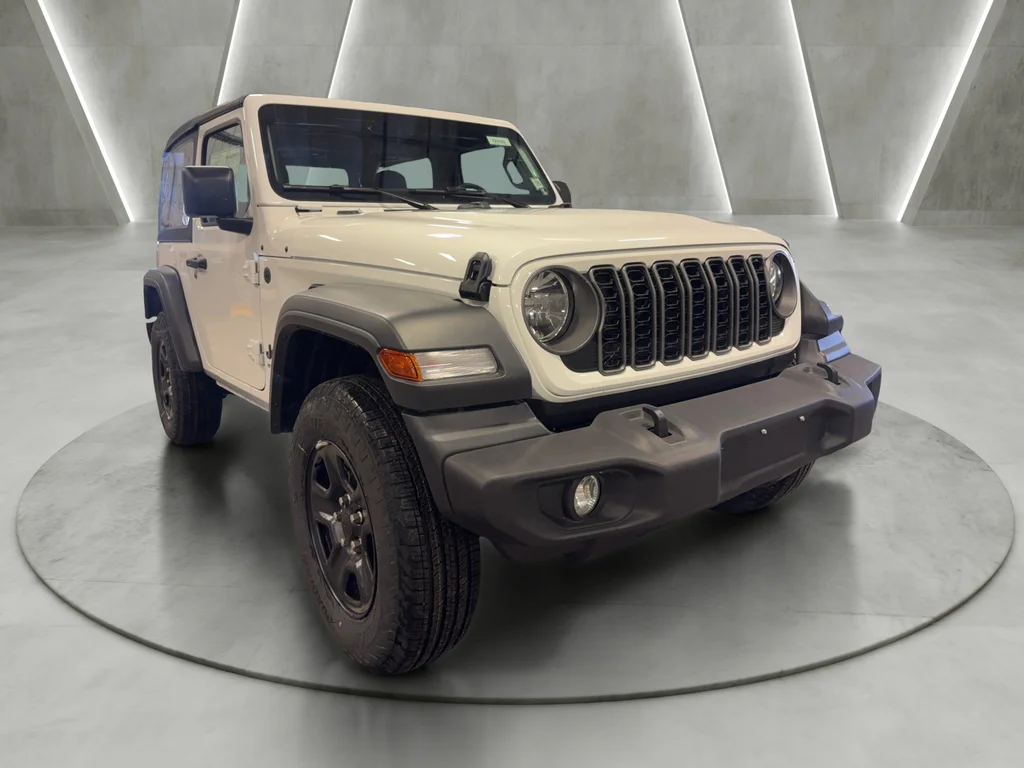 New 2026 Bright White Clear-Coat Exterior Paint Jeep Sport image 1