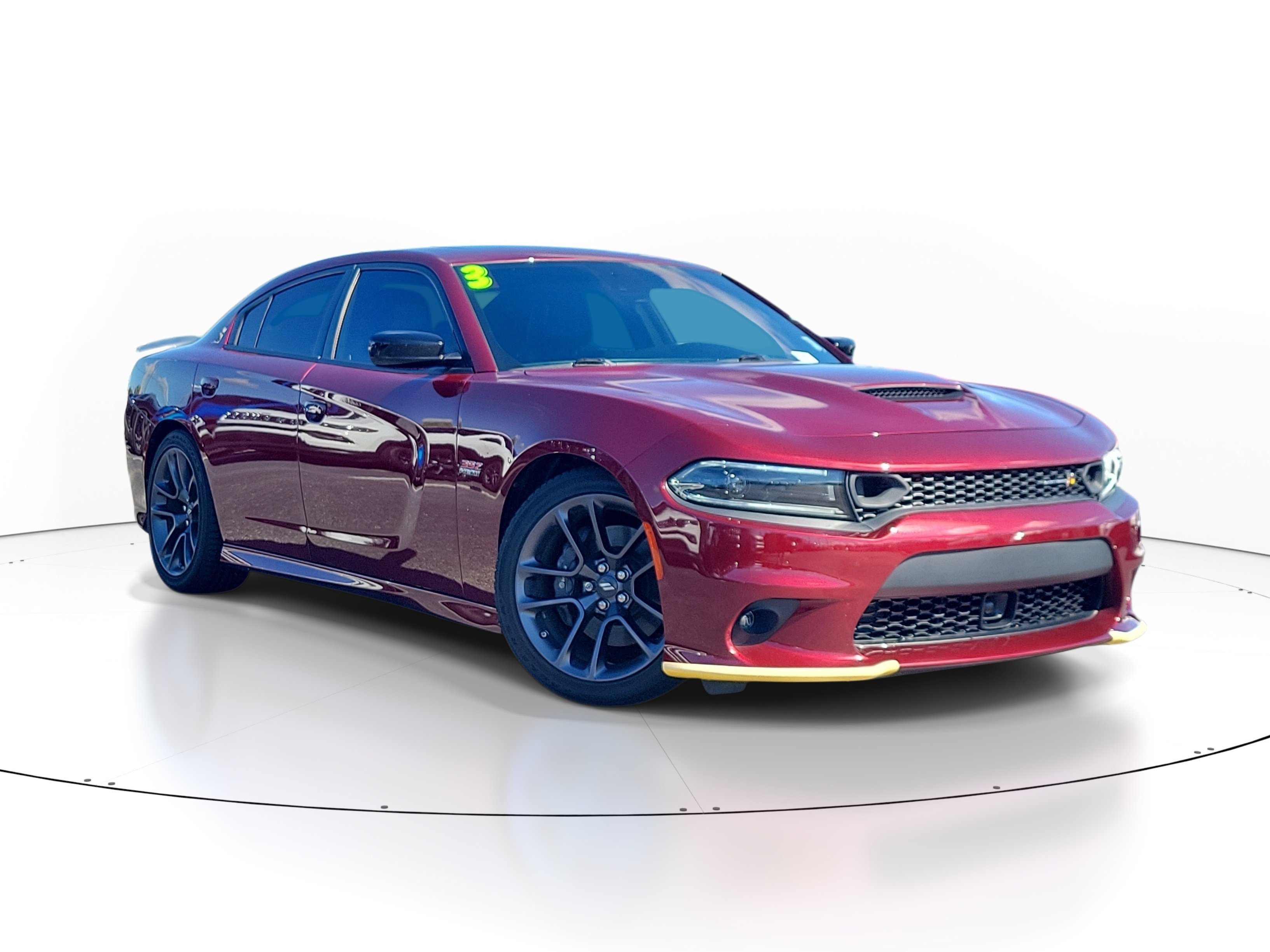 Used 2023 Octane Red Pearlcoat Dodge Scat Pack image 1
