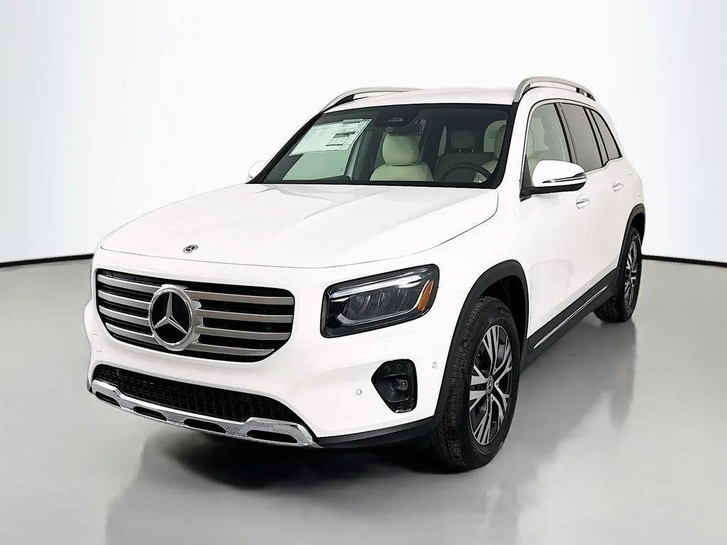 Certified Used 2025 Polar White Mercedes-Benz GLB 250 image 1