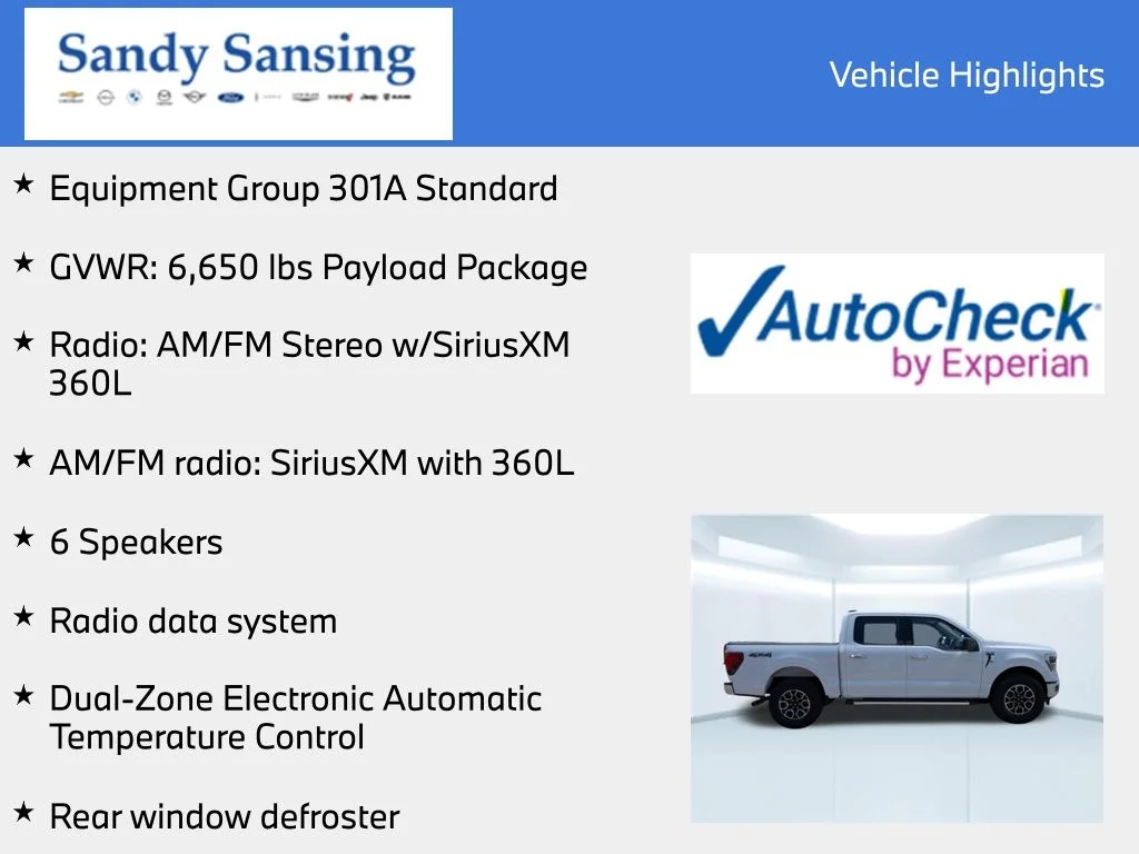 Used 2025 White Ford XLT image 7