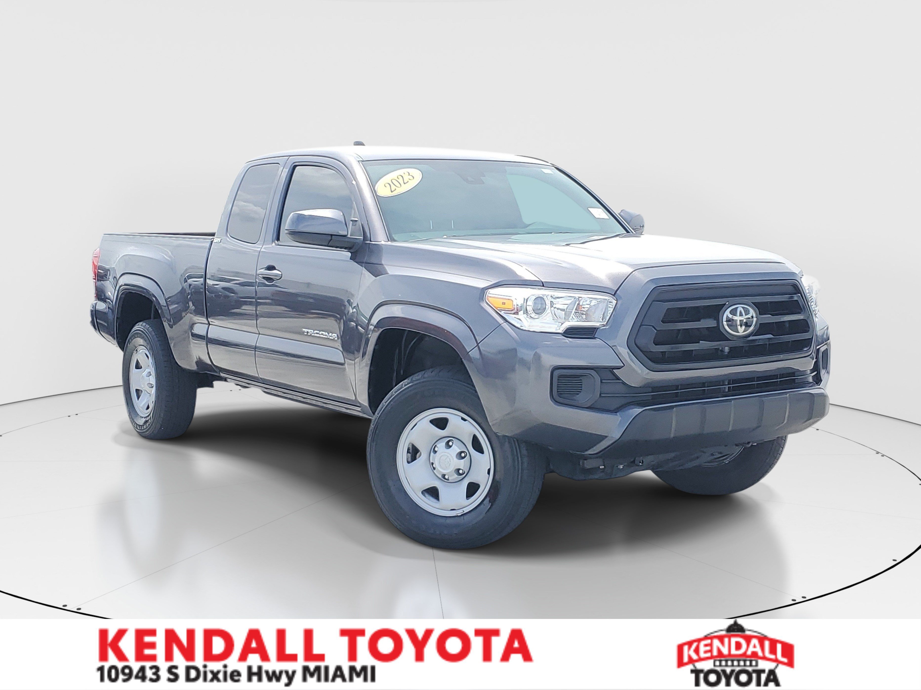 Used 2023 Magnetic Gray Metallic Toyota SR image 1