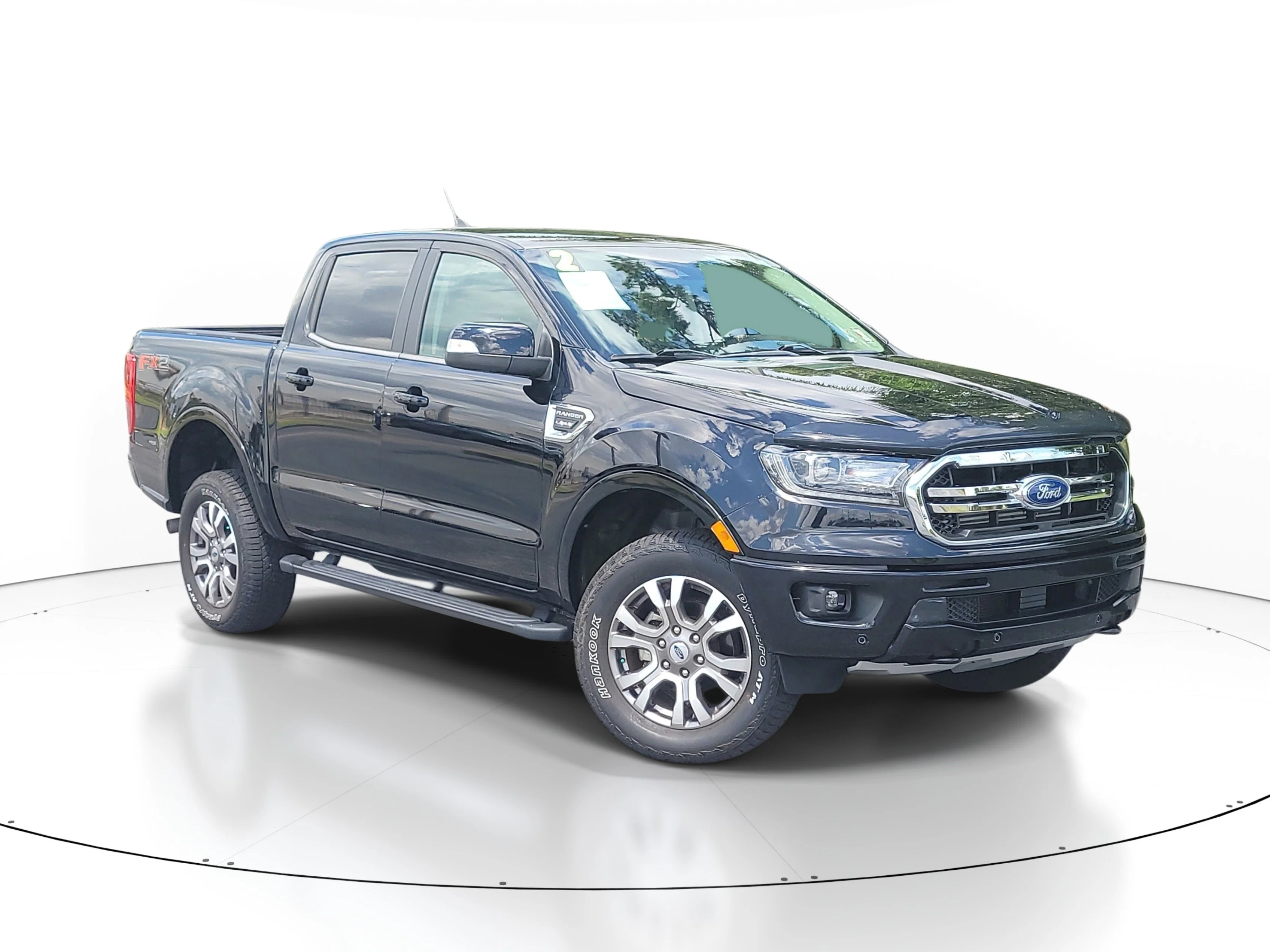 Used 2022 Shadow Black Ford LARIAT image 1