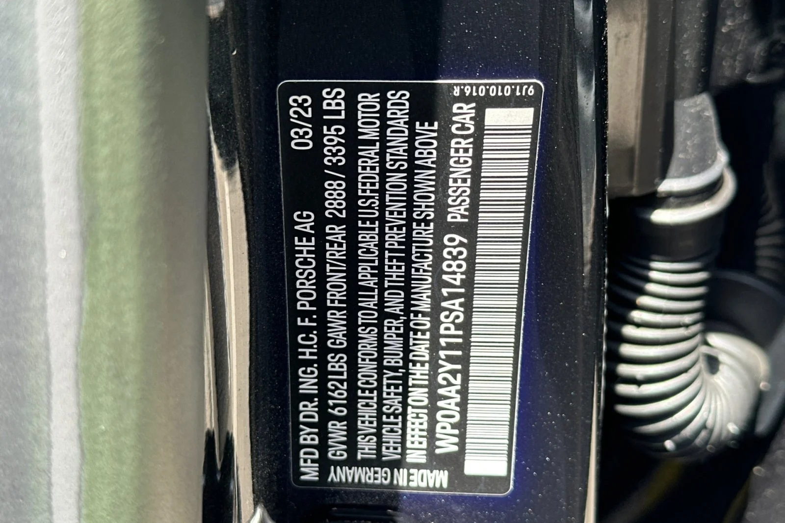 Certified Used 2023 Volcano Grey Metallic Porsche RWD image 28