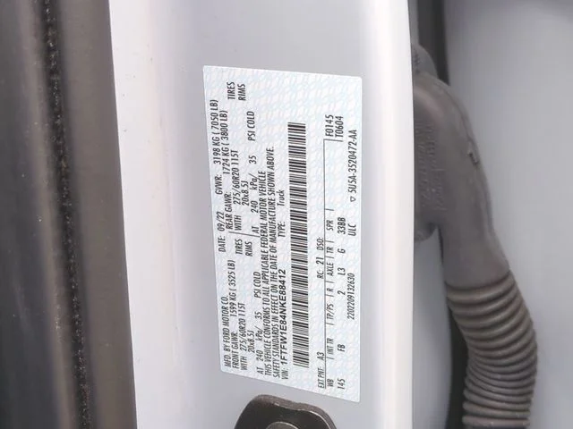 Used 2022 White Ford XLT image 38