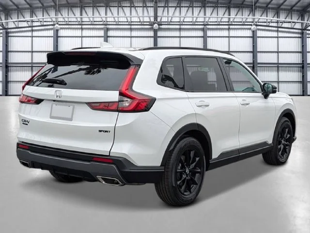 New 2027 Platinum White Pearl Honda Sport Hybrid 2WD image 4