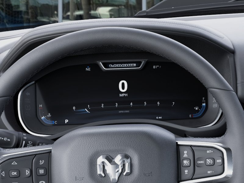 New 2026 Ivory White Tri-Coat Pearlcoat RAM Laramie image 17