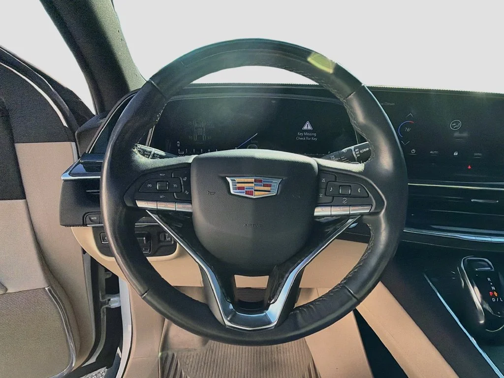 Used 2024 Crystal White Cadillac Premium image 11