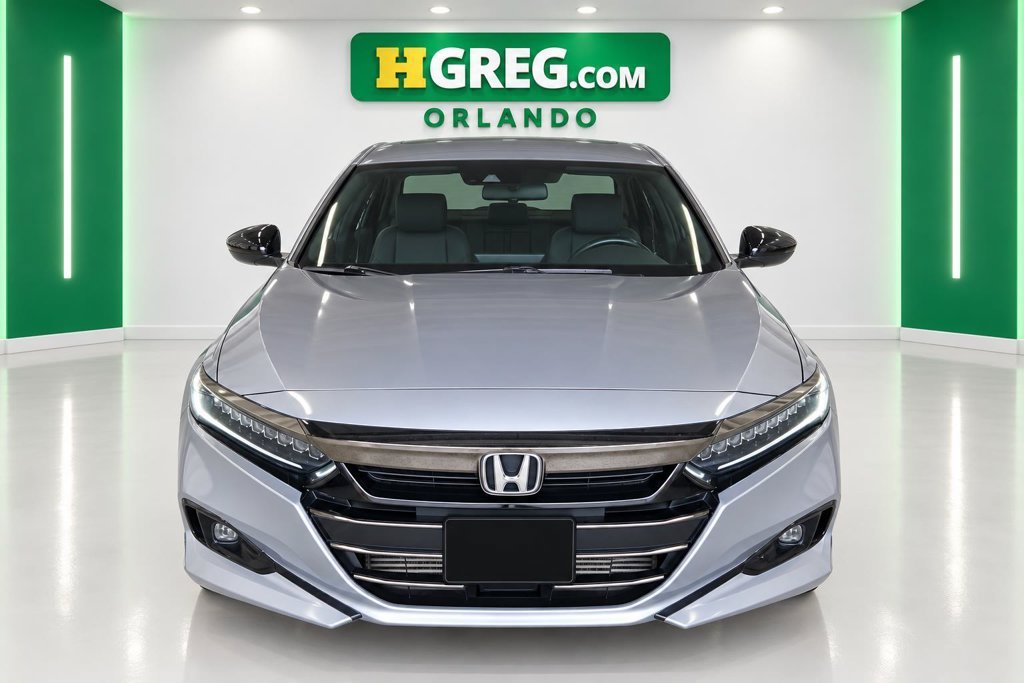 Used 2021 Lunar Silver Metallic Honda Sport image 5