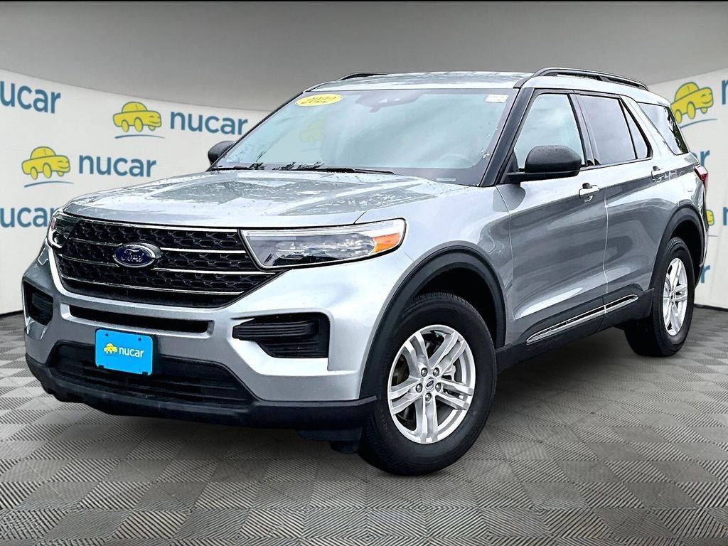 Used 2022 Silver Metallic Ford XLT image 3