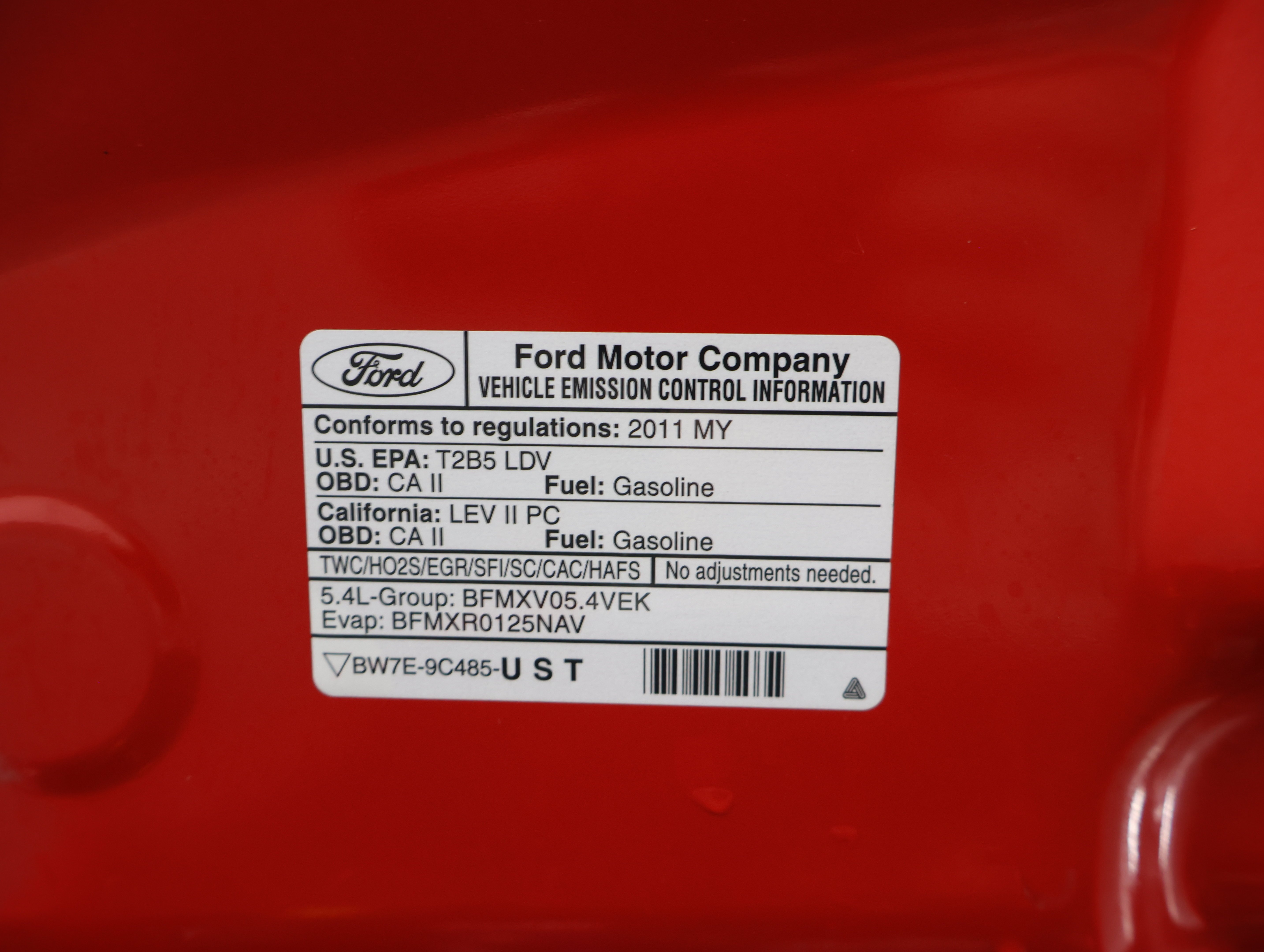 Used 2011 Race Red Ford GT500 Coupe: GT500-6 SPEED STICK-HID LIGHTS-ROUSH EXHAUST image 20