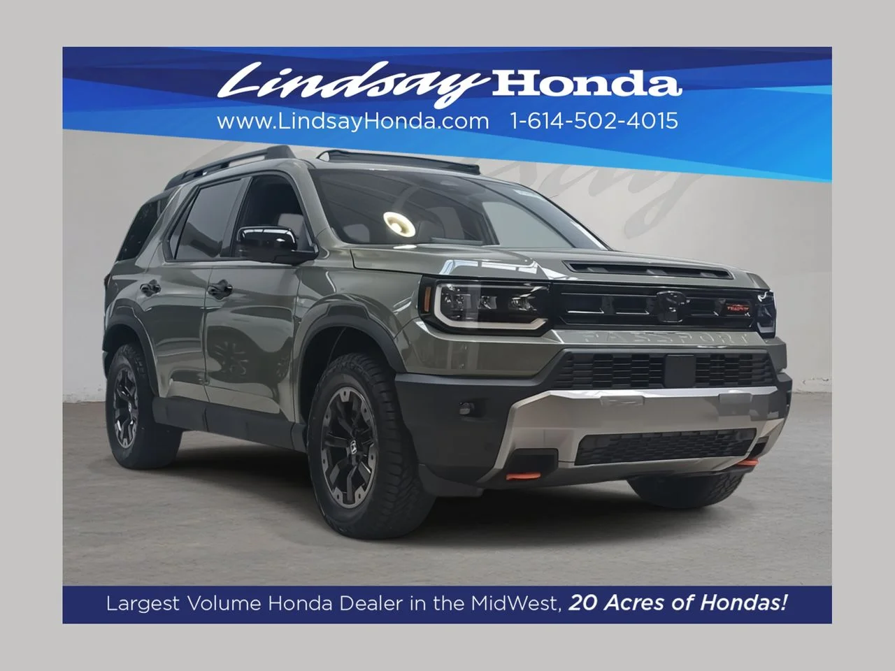 New 2026 Honda Passport TrailSport Elite in Columbus #TB036351