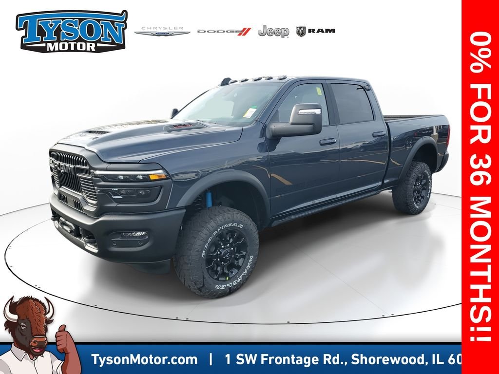 New 2026 Forged Blue Metallic Exterior Paint RAM Power Wagon image 2