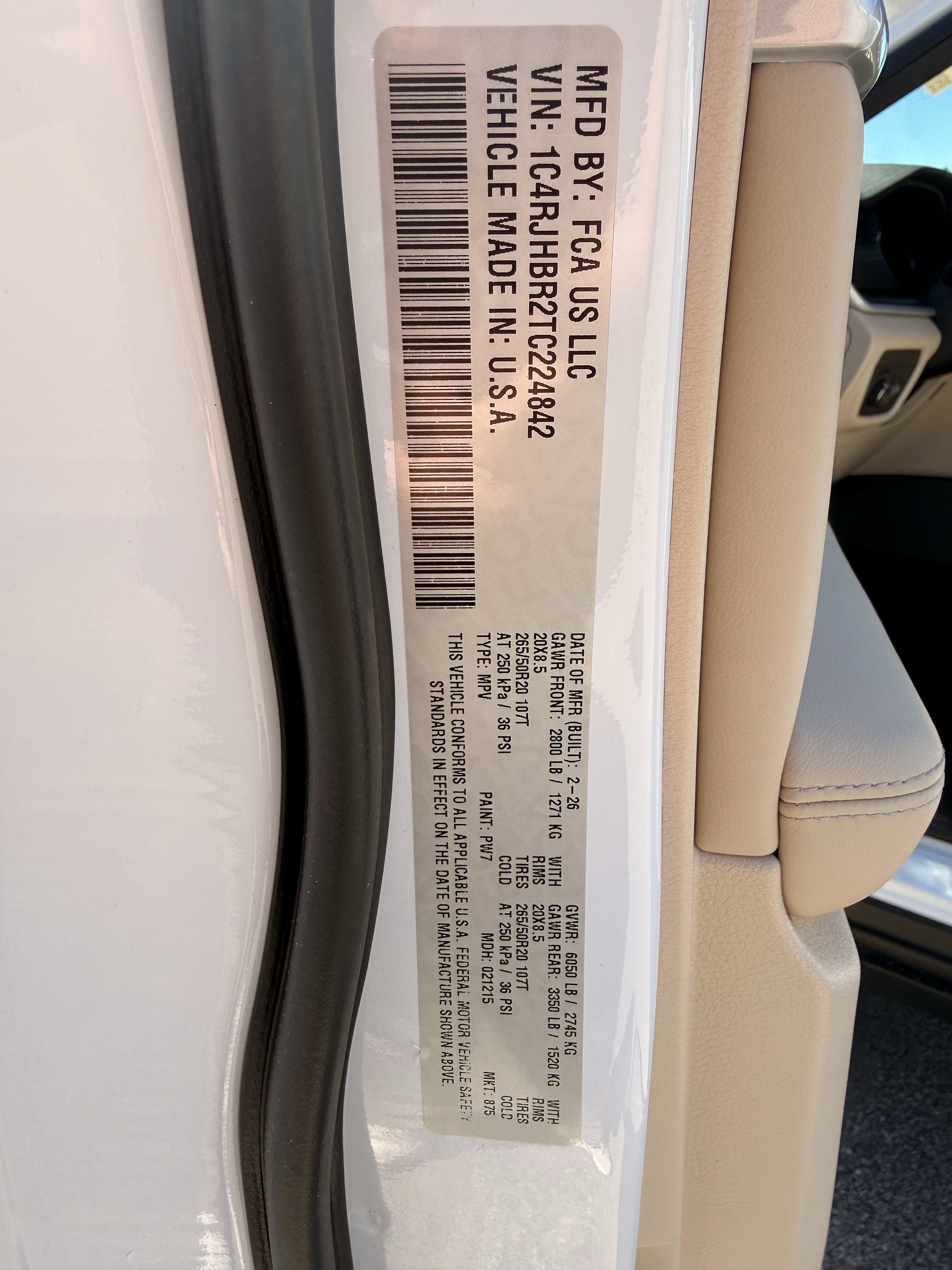 New 2026 Bright White Clearcoat Jeep Limited image 35