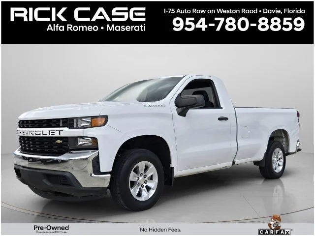 Used 2021 White Chevrolet WT image 1