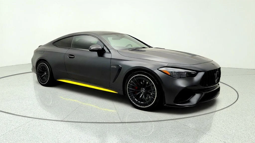 Used 2024 MANUFAKTUR Graphite Grey Magno Mercedes-Benz AMG® CLE 53 4MATIC+ Coupe, Pinnacle w/ Nappa Lthr & Dynamic+ Pkg image 3
