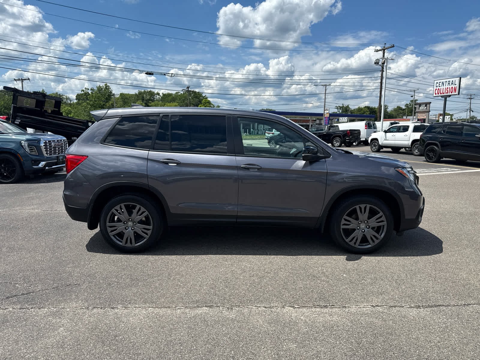 Used 2021 Gray Honda AWD EX-L image 6